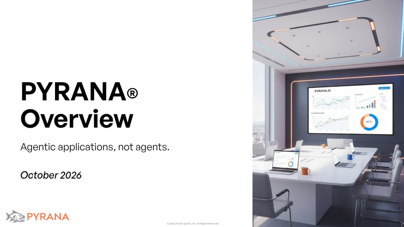 First slide of Pyrana Overview